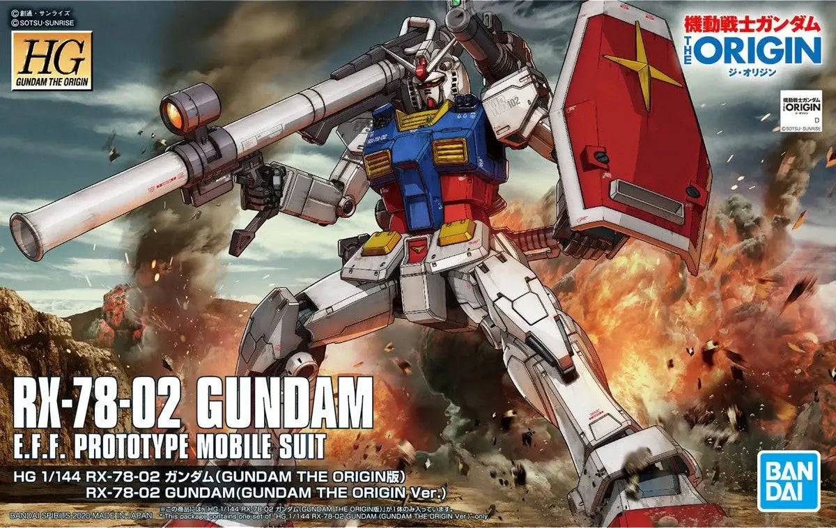 1/144 HG RX-78-02 GUNDAM (THE ORIGIN Ver.)