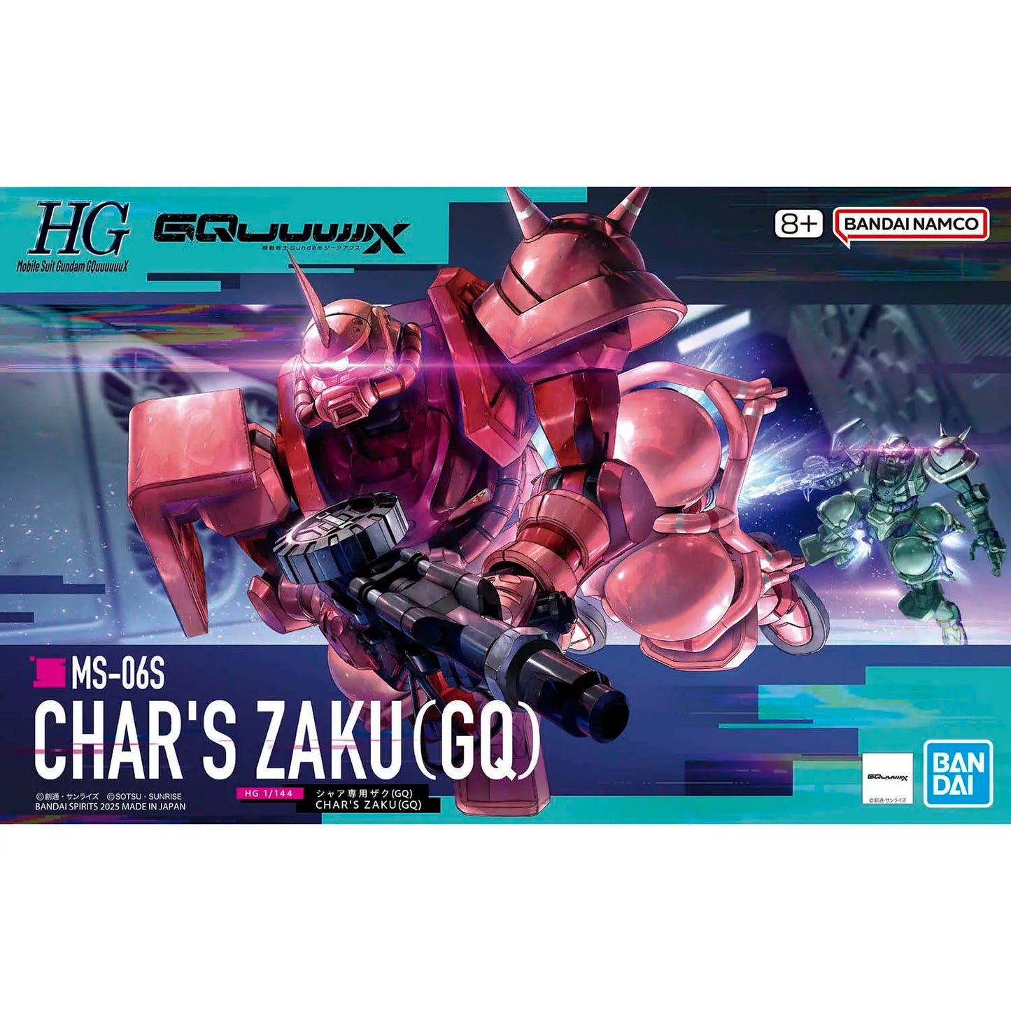 1/144 HG CHARS ZAKU (GQ)