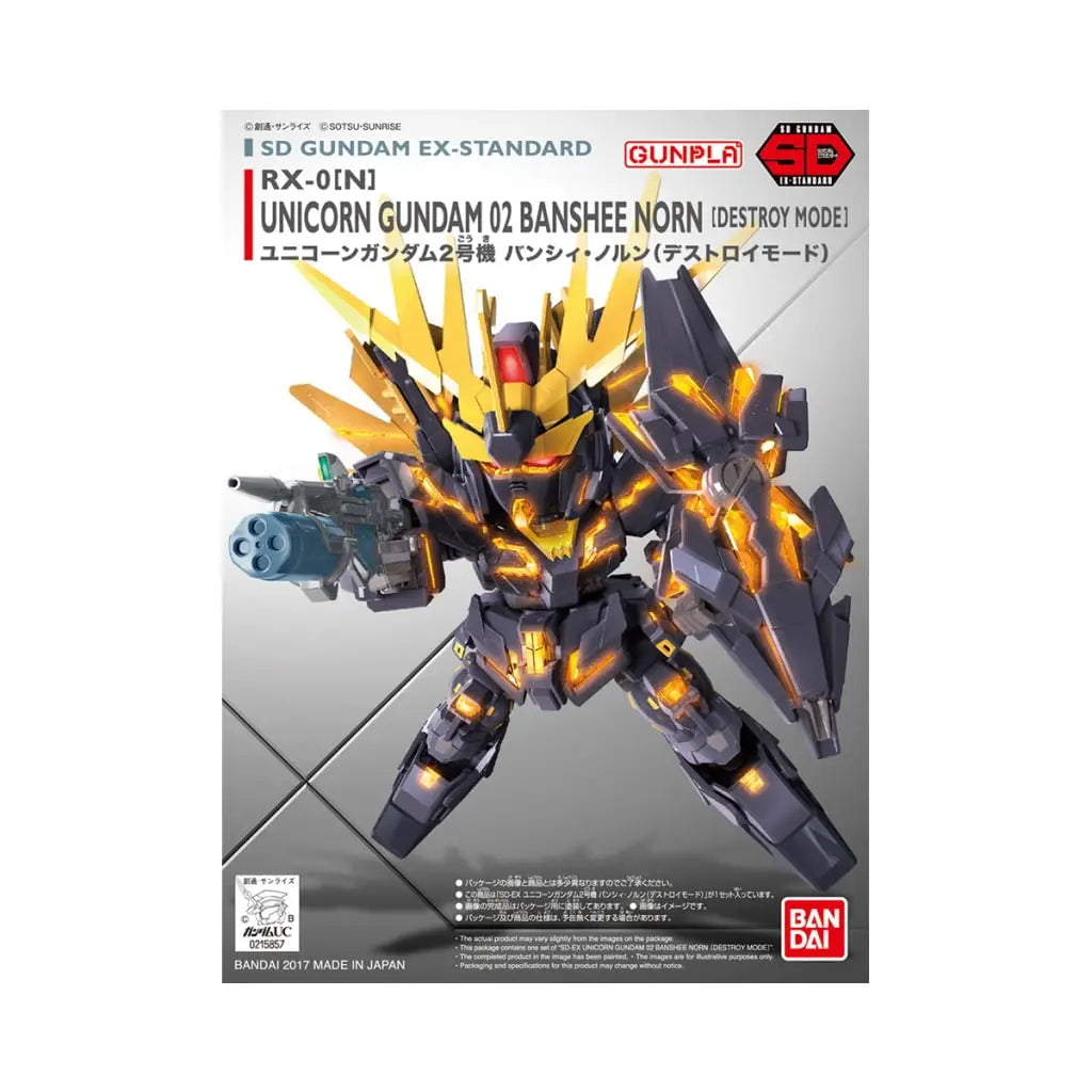 SD Gundam EX Standard Unicorn Banshee Norn