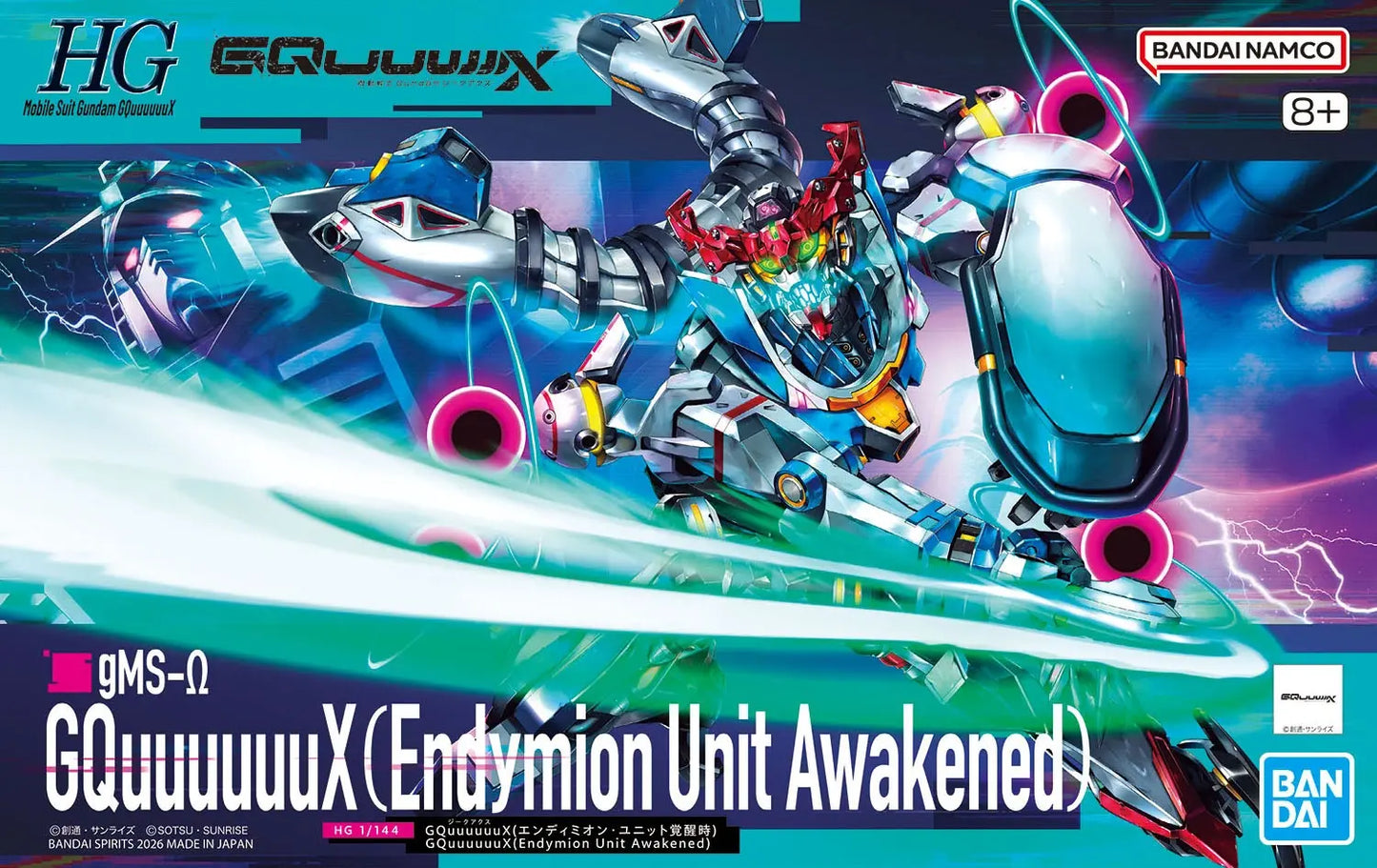 1/144 HG GQuuuuuuX（Endymion Unit Awakened)