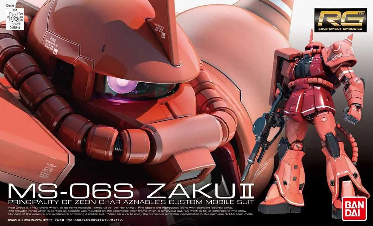 1/144 RG MS-06S Zaku II