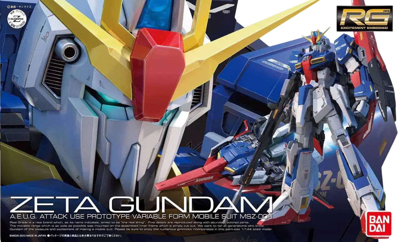 1/144 RG Zeta Gundam Box