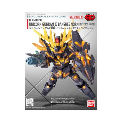 SD Gundam EX Standard Unicorn Banshee Norn
