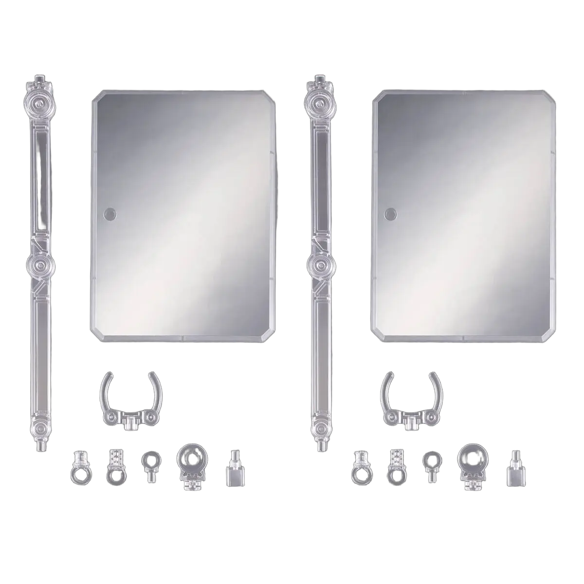 Gundam Action Base 7 CLEAR Mirror Sticker Set